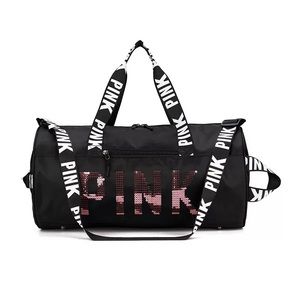 Vs pink duffle bag